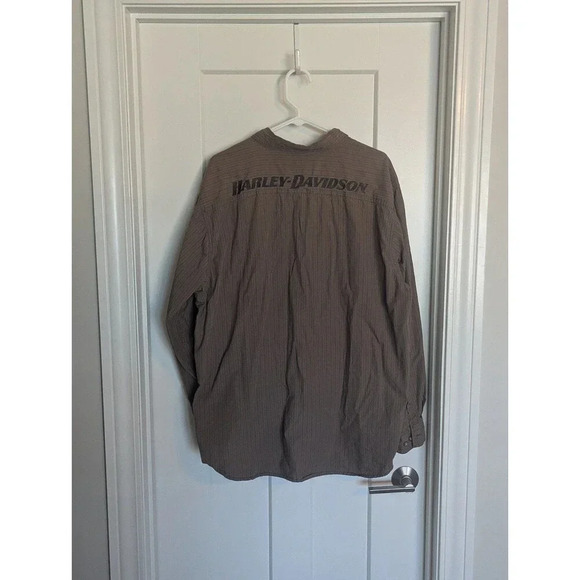 Harley Davidson button down shirt XL - Picture 3 of 4